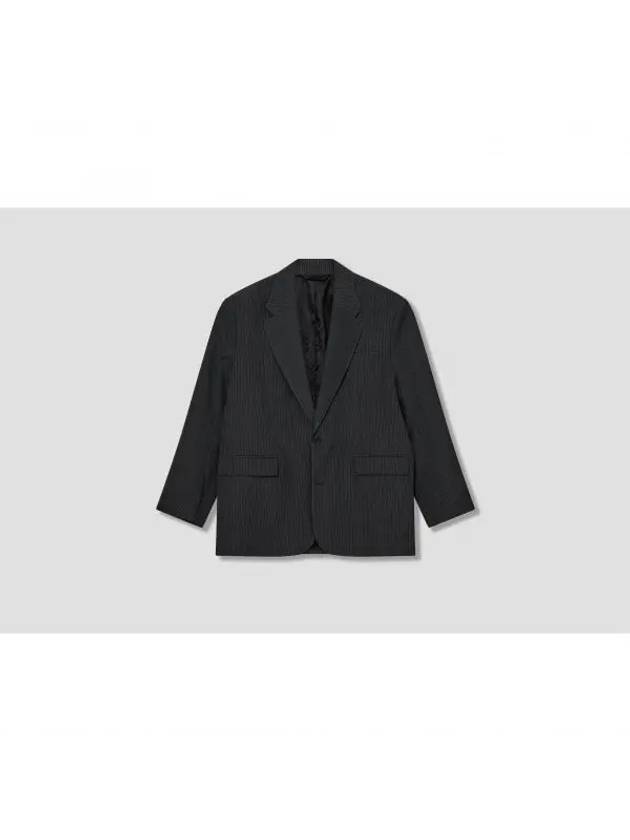 Relaxed Fit Suit Jacket Grey - ACNE STUDIOS - BALAAN 2