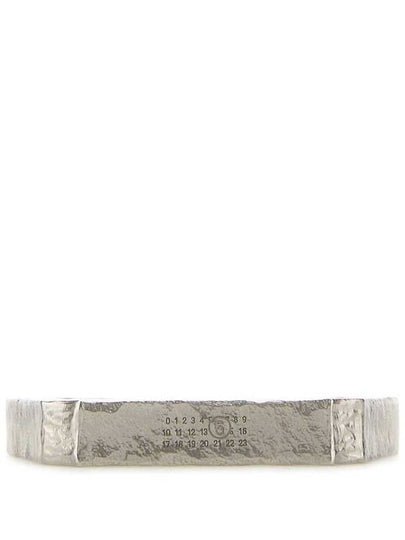 Number Motif Cuff Bracelet Silver - MAISON MARGIELA - BALAAN 2