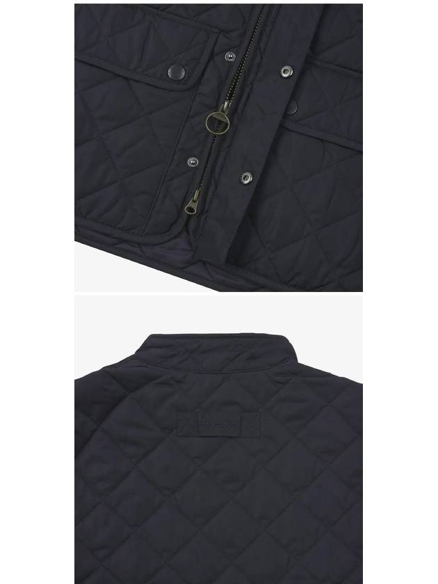 Lowerdale Quilted Vest Navy - BARBOUR - BALAAN 4