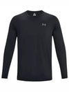 Motion Long Sleeve T-Shirt Black - UNDER ARMOUR - BALAAN 2