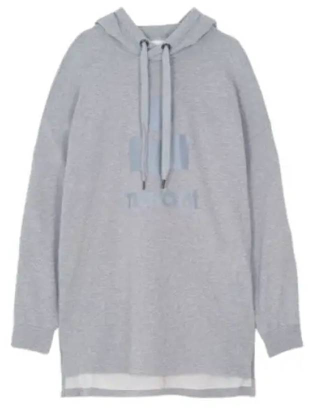 Shannon Logo Hoodie Grey - ISABEL MARANT - BALAAN 2