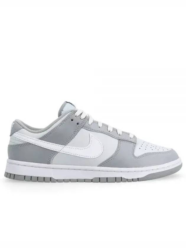 Dunk Low Retro Low Top Sneakers Wolf Grey - NIKE - BALAAN 2