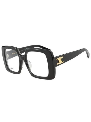 Triomphe Square Acetate Glasses Black - CELINE - BALAAN 1