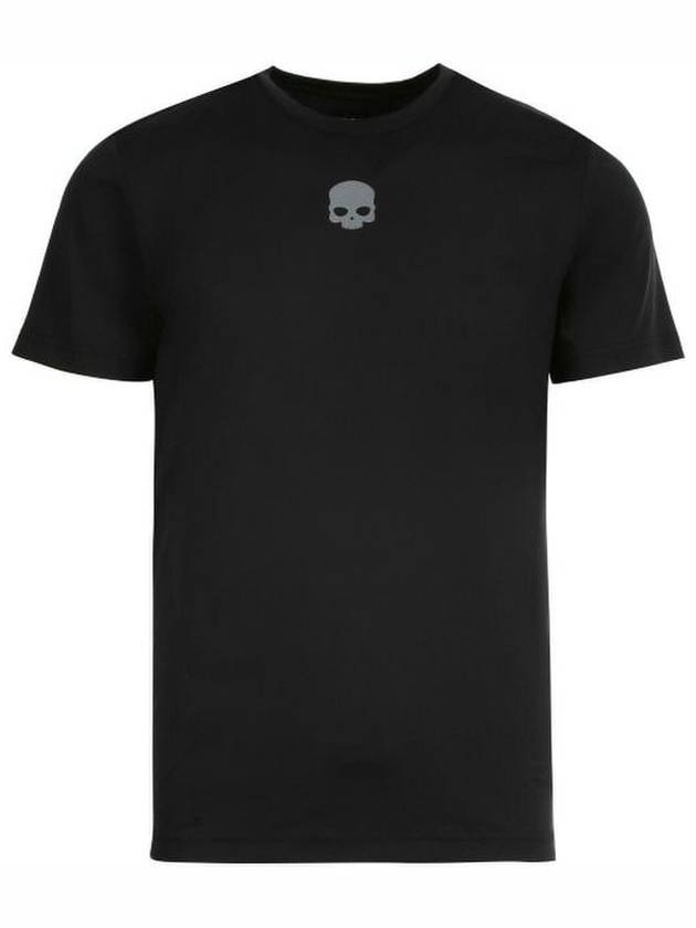 Basic Tech Short Sleeve T-Shirt Black - HYDROGEN - BALAAN 2