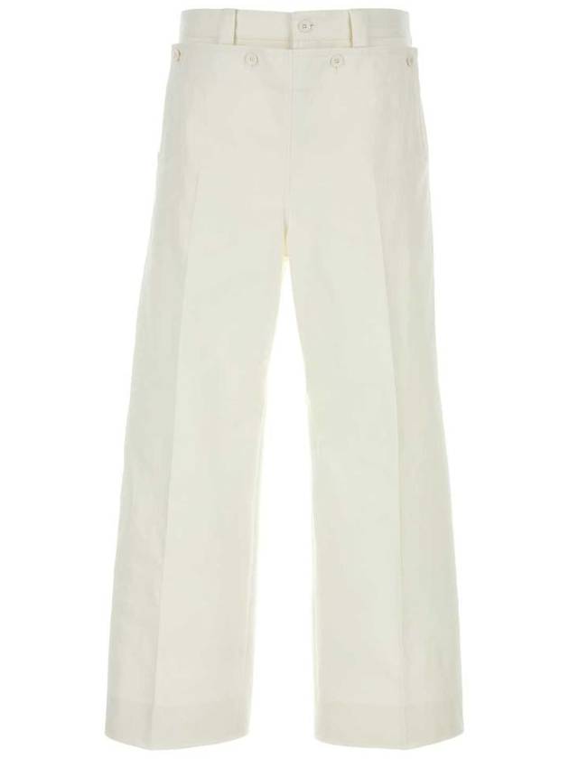 Straight Pants GP02ETFUFL5W0001 White - DOLCE&GABBANA - BALAAN 2