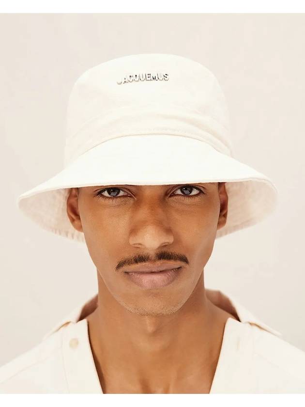 Le bob Gadjo Bucket Hat Offwhite - JACQUEMUS - BALAAN 7