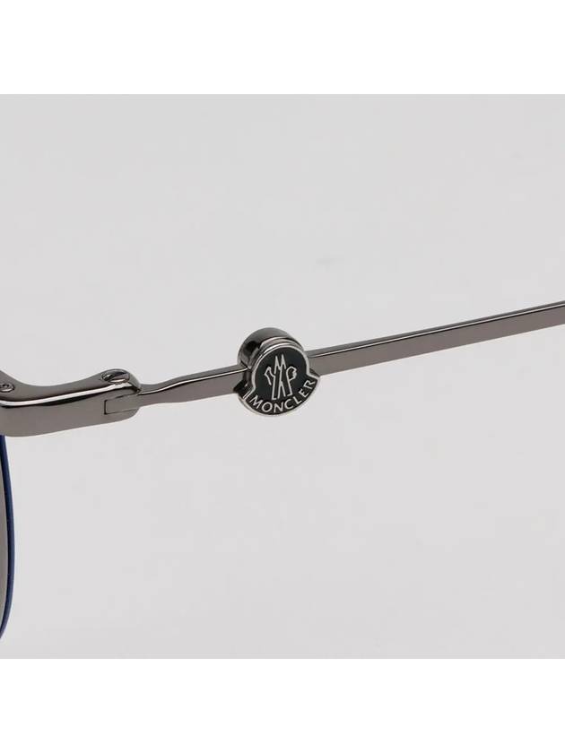 Glasses frame ML5108 008 square blue windsor rim - MONCLER - BALAAN 5