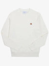 Fox Head Patch Classic Sweatshirt Ecru - MAISON KITSUNE - BALAAN 2