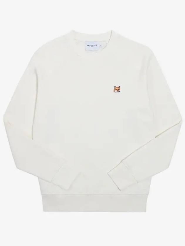 Fox Head Patch Classic Sweatshirt Ecru - MAISON KITSUNE - BALAAN 3