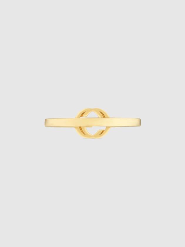 Interlocking G 18K Ring Yellow Gold 679115J85008000 - GUCCI - BALAAN 4