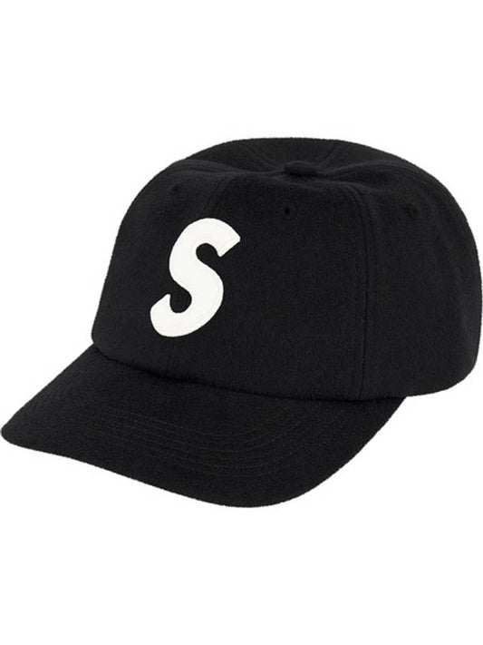 Wool S Logo 6Panel Black - SUPREME - BALAAN 1