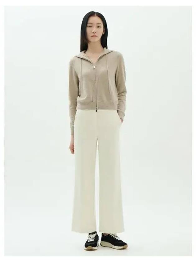 Women s Double Knit Jersey Talbert Flare Pants Trousers Ivory Domestic Product GM0024081253305 - THEORY - BALAAN 1