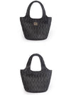 Wander Materasse Napa Leather Tote Bag Black - MIU MIU - BALAAN 6