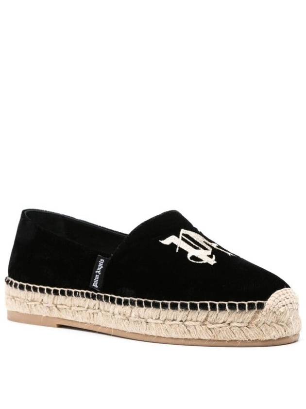 Flat Shoes PWIB004R24FAB0011000 BLACK - PALM ANGELS - BALAAN 3