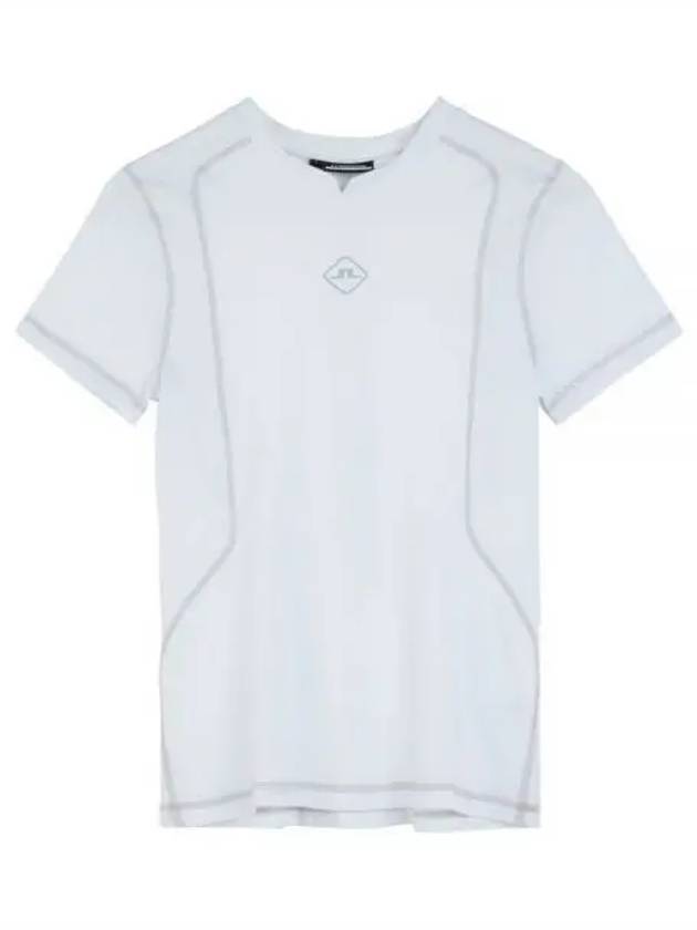 Marsha Logo Short Sleeve T-Shirt White - J.LINDEBERG - BALAAN 2