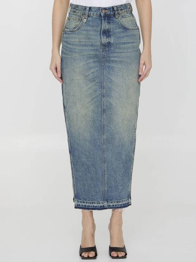 Devon Side Slit Skirt - R13 - BALAAN 1