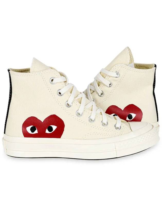 Chuck Taylor High Top Sneakers P1 K112 2 White - COMME DES GARCONS - BALAAN 2