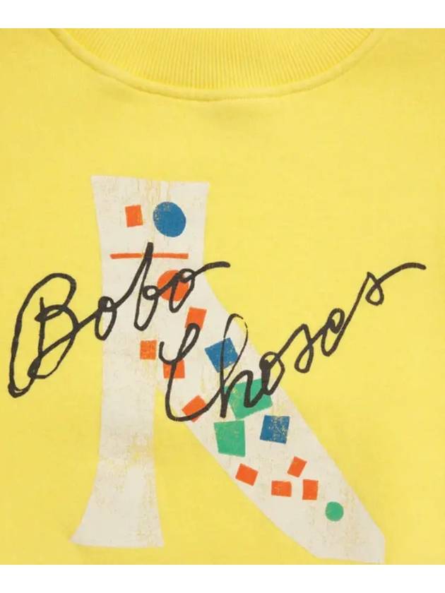 Magic Shoe Balloon Sleeve Sweatshirt B224AC054 Italian Kids - BOBO CHOSES - BALAAN 4