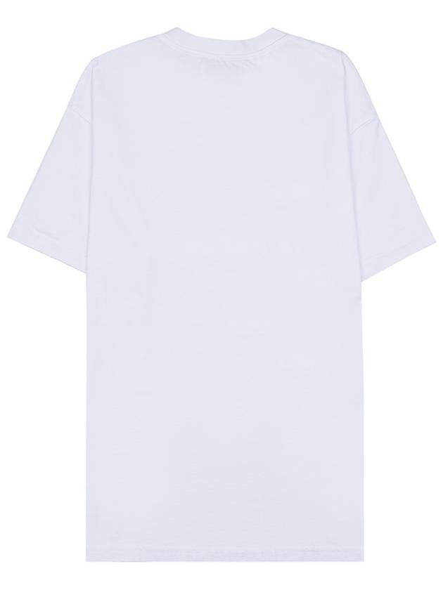 ORB Logo Cotton Short Sleeve T-Shirt White - VIVIENNE WESTWOOD - BALAAN 3