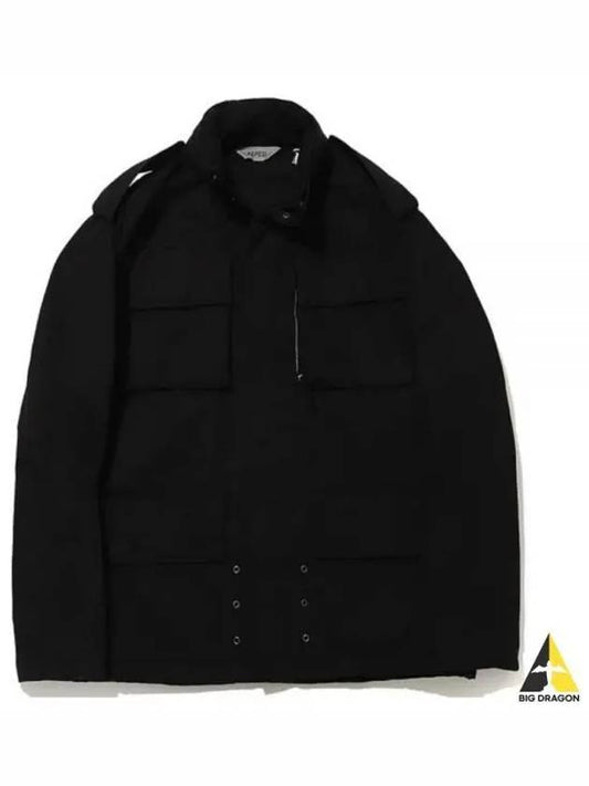 Big Pocket Jacket Black - ASPESI - BALAAN 2