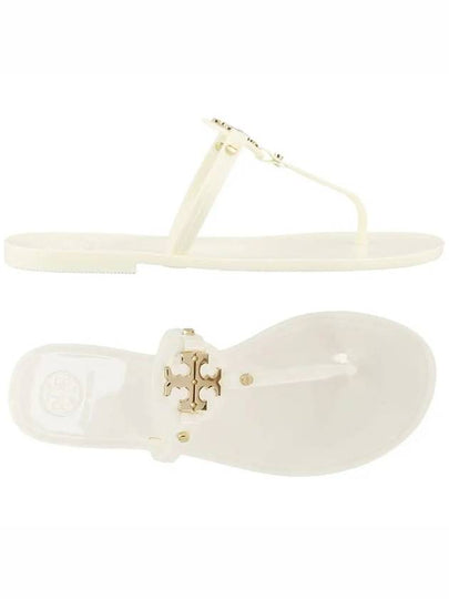 Miller Mini Flat Thong Flip Flop Ivory - TORY BURCH - BALAAN 2