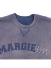 Logo Vintage Cropped Cotton Long Sleeve T-Shirt Lilac - MAISON MARGIELA - BALAAN 4