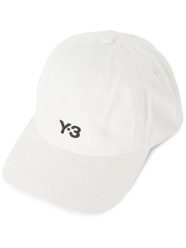 Y 3 Dad Cap IN2390 TALC Unisex - YOHJI YAMAMOTO - BALAAN 1