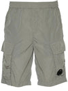 Chrome R Bermuda Shorts Grey - CP COMPANY - BALAAN 3