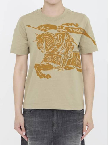 24FW short sleeve t-shirt 8096376 GREEN - BURBERRY - BALAAN 1