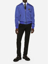 Medal Plaque Bomber Jacket Blue - DOLCE&GABBANA - BALAAN 6