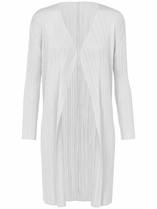 Pleated please basic midi cardigan - ISSEY MIYAKE - BALAAN 1