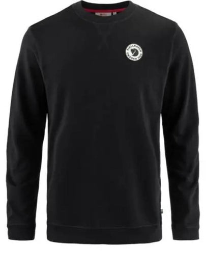 Men's 1960 Logo Badge Long Sleeve T-Shirt Black - FJALL RAVEN - BALAAN 2