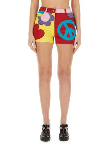 short pants 03153223 1888 MULTICOLOUR - MOSCHINO - BALAAN 1