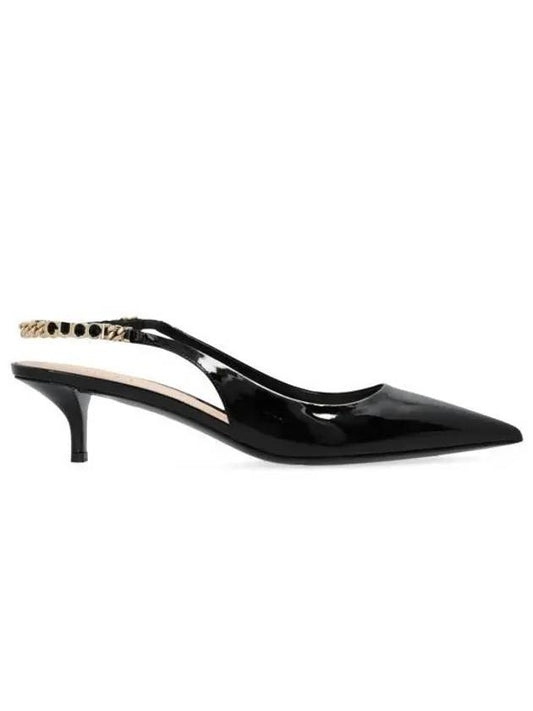 Signoria Slingback Heels Black - GUCCI - BALAAN 2