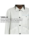 Compass Patch Shirt Jacket White - STONE ISLAND - BALAAN 5