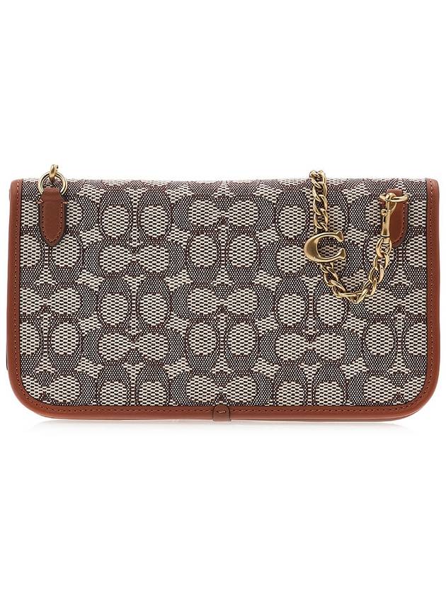 Crossbody in Signature Jacquard CA358 COCOA BURNISHED AMB - COACH - BALAAN 3