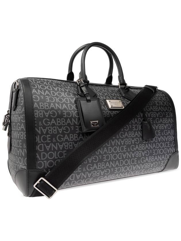 Dolce & Gabbana Handbag With Monogram, Men's, Black - DOLCE&GABBANA - BALAAN 4