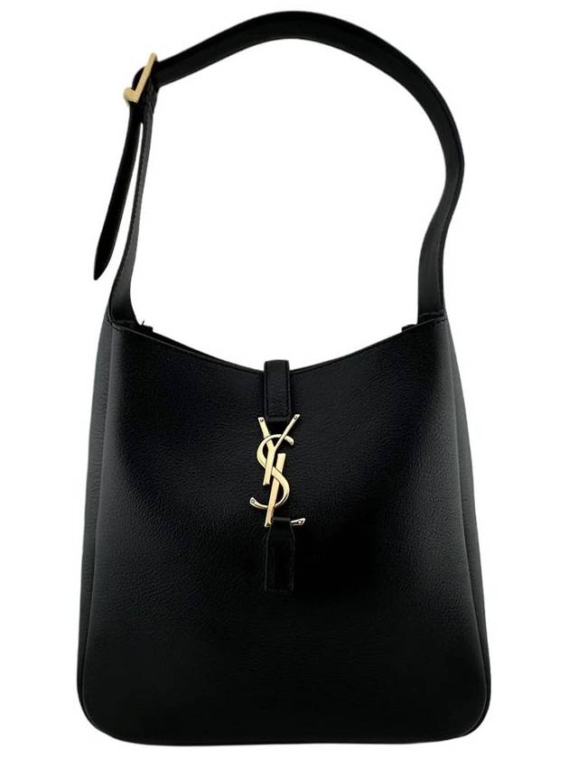 Le 5 A7 Small Hobo Shoulder Bag Black - SAINT LAURENT - BALAAN 2