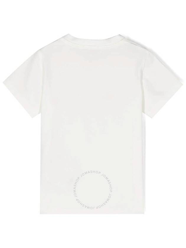 Moncler Boys Tennis Logo Patch Cotton T-Shirt, Size 3 - MONCLER - BALAAN 3