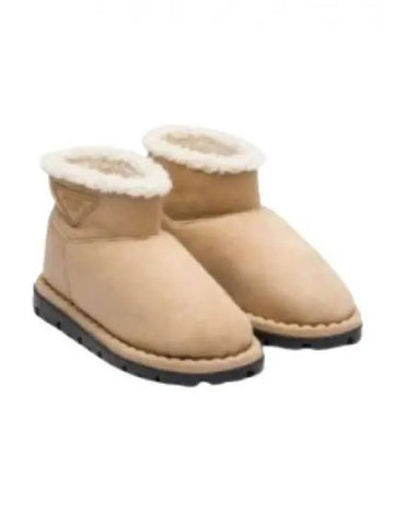 Women s Shearling Boots 1T217N 1A6 F0379 - PRADA - BALAAN 1