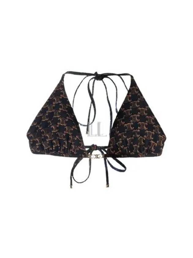 Triomphe Monogram Triangle Top Brown - CELINE - BALAAN 2