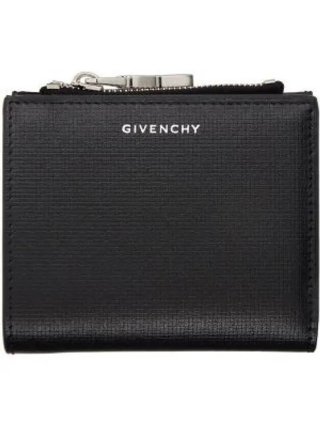 Classic 4G Leather Half Wallet Black - GIVENCHY - BALAAN 2