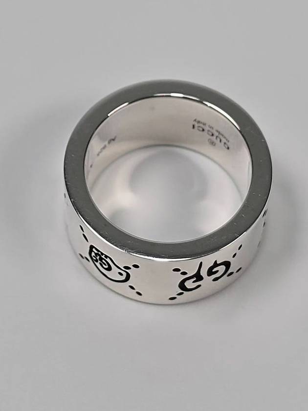 Ghost Skull Silver Ring No 7 - GUCCI - BALAAN 5