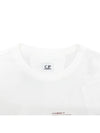 23SS Graphic Chest Logo Short Sleeve TShirt 14CMTS189A 103 - CP COMPANY - BALAAN 4