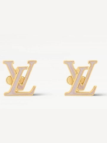 M02145 NEW LV Iconic Enamel Earrings - LOUIS VUITTON - BALAAN 1