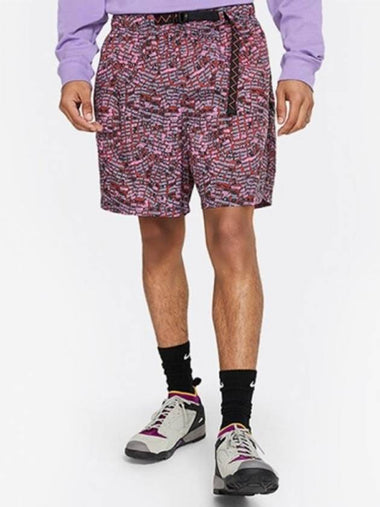 01BQ3621010ACGDigital Print Short PantsVivid Purple - NIKE - BALAAN 1