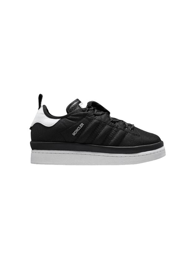 Campus Logo Low Top Sneakers Black - MONCLER - BALAAN 1