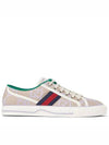 Tennis 1977 Low Top Sneakers Beige Lilac - GUCCI - BALAAN 3