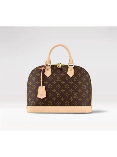 Alma Monogram Canvas Tote Bag Brown - LOUIS VUITTON - BALAAN 2