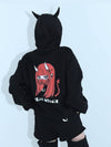 05 devil hoodie BLACK - CLUT STUDIO - BALAAN 4